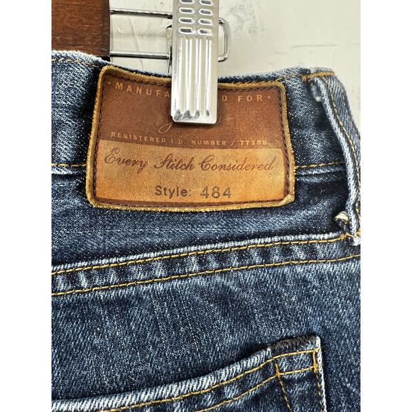 J. Crew 484 Slim Fit Stretch Jeans Medium Wash Men's Size 33/32 - Picture 5 of 12